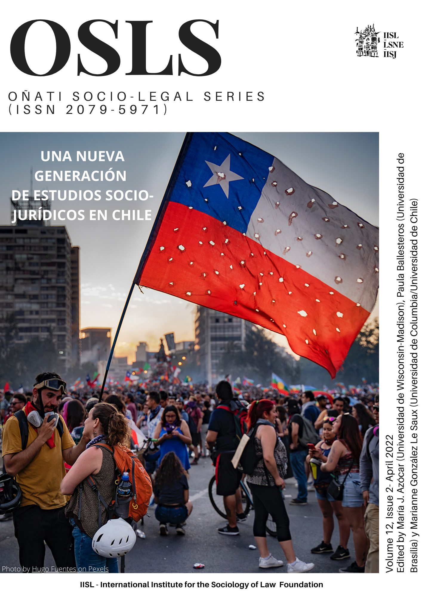 					Afficher Vol. 12 No. 2 (2022): Una nueva generación de estudios socio-jurídicos en Chile
				