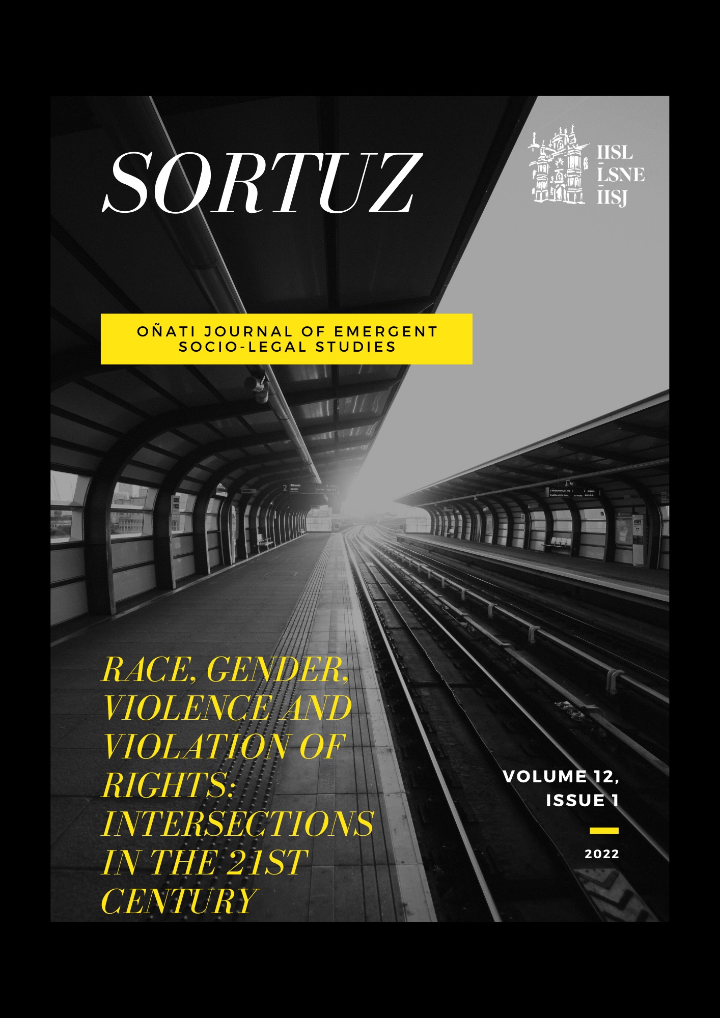 Cover of Sortuz 12(1) - Race, gender, violence and violation of rights: Intersections in the 21st Century